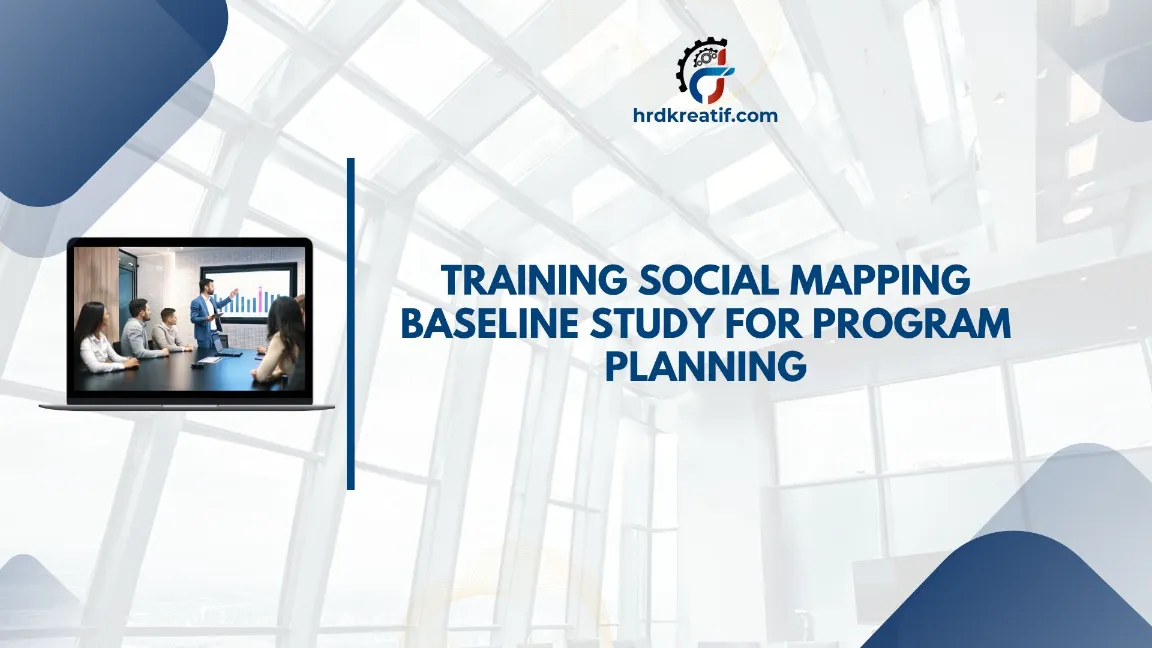 TRAINING SOCIAL MAPPING BASELINE JOGJA