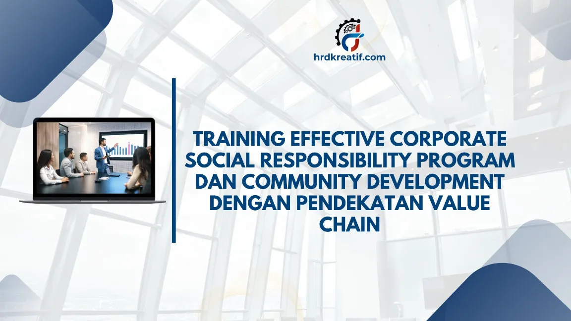 TRAINING CORPORATE FORUM FOR COMMUNITY DEVELOPMENT JOGJA
