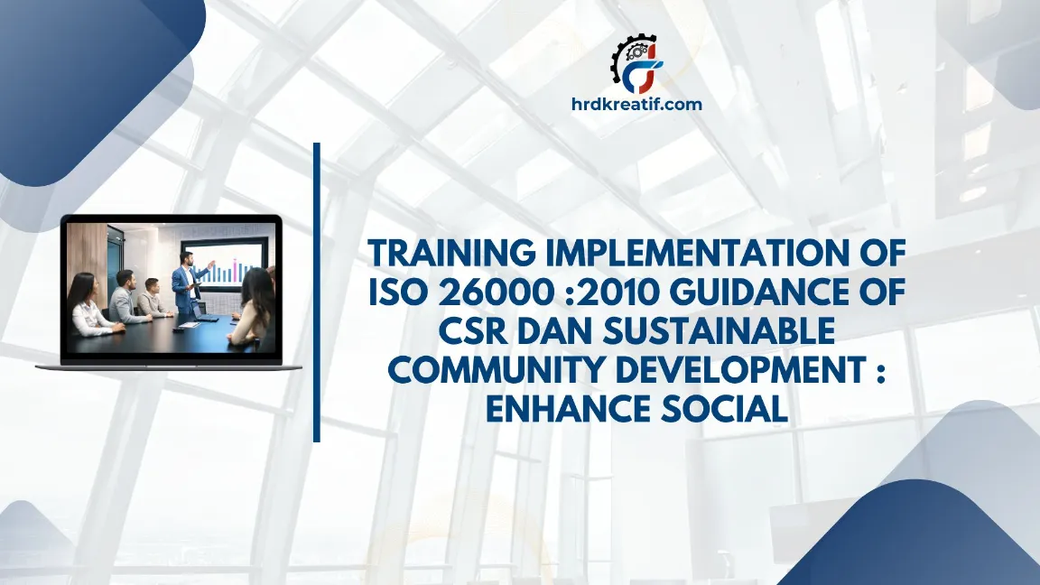 TRAINING ISO 26000:2010 GUIDANCE JOGJA