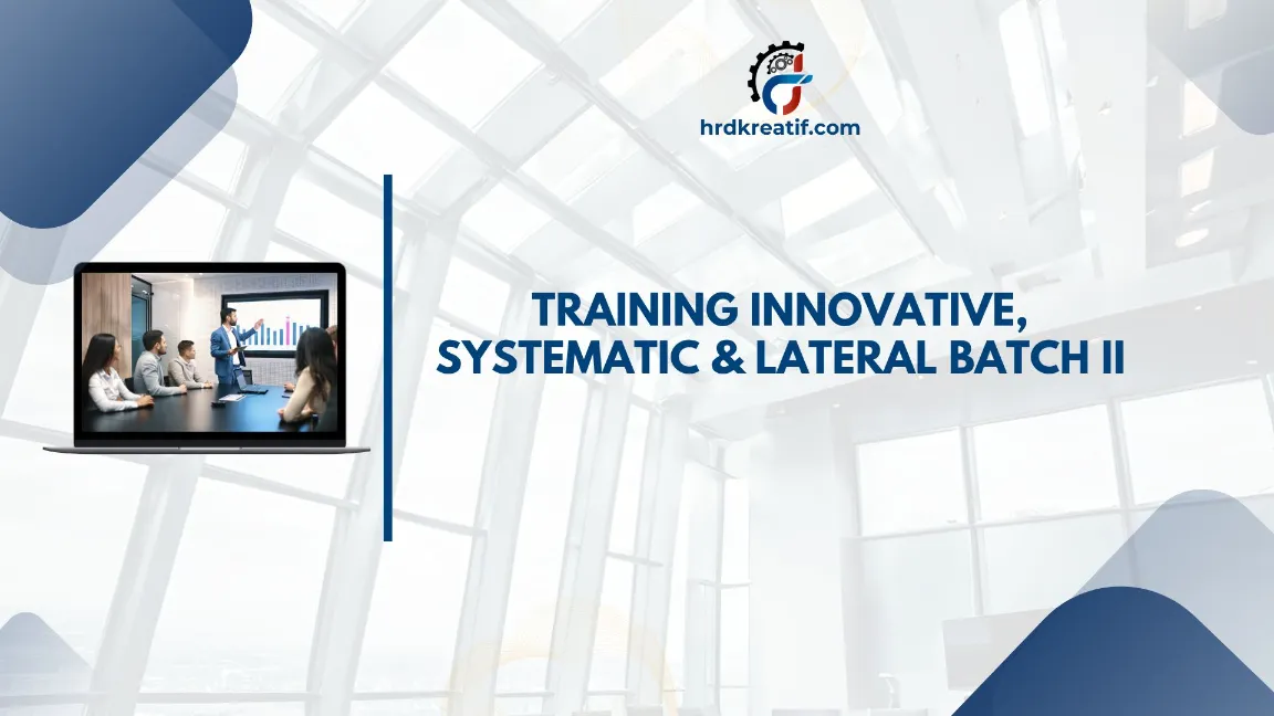 TRAINING INNOVATIVE, SYSTEMATIC JOGJA