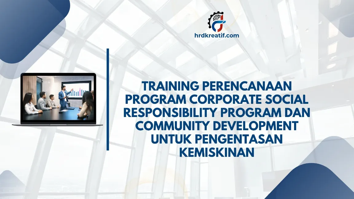 TRAINING CORPORATE SOCIAL RESPONSIBILITY JOGJA