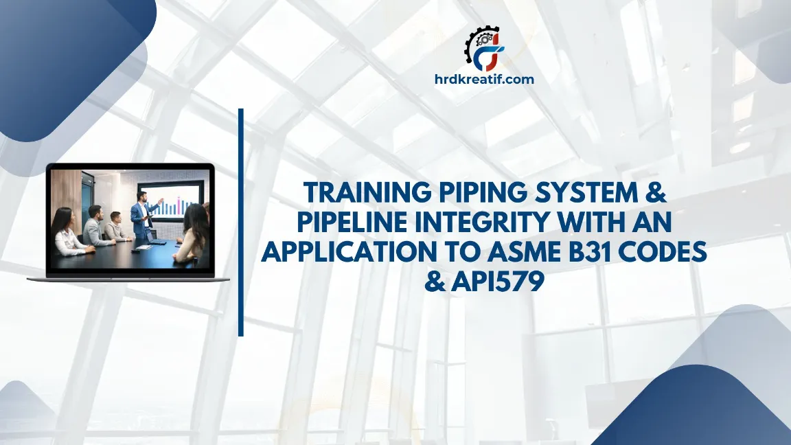 TRAINING PIPING SYSTEM & PIPELINE INTEGRITY JOGJA