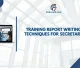 TRAINING REPORT WRITING TECHNIQUES FOR SECRETARY JOGJA